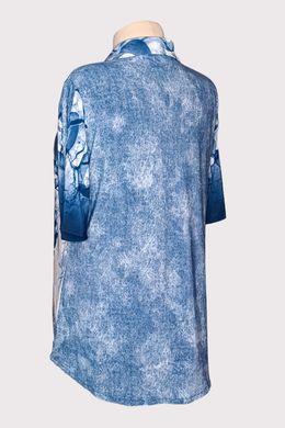 Красива літня туніка-сорочка великого розміру, 52-54